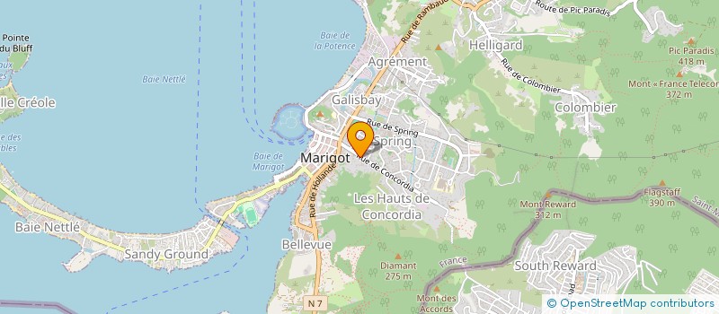 localisation de l'entreprise ASTUS TOUS TRAVAUX  SAINT MARTIN