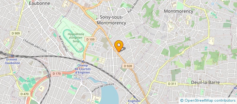 localisation de l'entreprise ASTUSE à SOISY-SOUS-MONTMORENCY