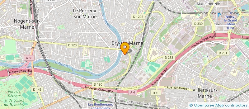 localisation de l'entreprise ASTUSYSTEM à BRY-SUR-MARNE
