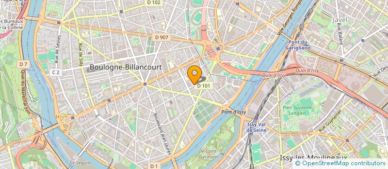 localisation de l'entreprise ASTY à BOULOGNE-BILLANCOURT
