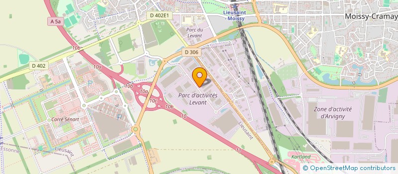 localisation de l'entreprise ASU ABCD INVEST  LIEUSAINT