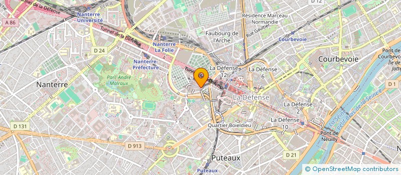 localisation de l'entreprise ASU ASCENSIO SA  PUTEAUX