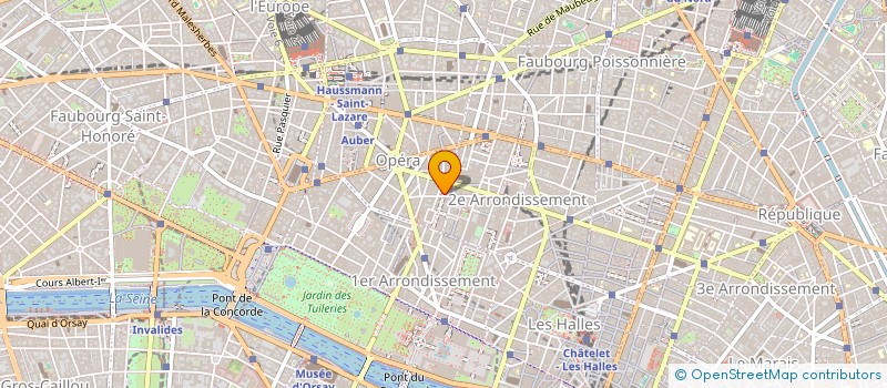 localisation de l'entreprise ASU GROUPE TVA TELADOC  PARIS