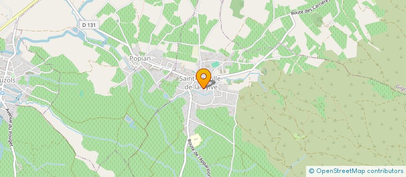 localisation de l'entreprise ASU MAS DE JANINY  SAINT-BAUZILLE-DE-LA-SYLVE