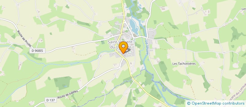 localisation de l'entreprise ASUD LE MANS  SAINT-VINCENT-DU-LOROUER