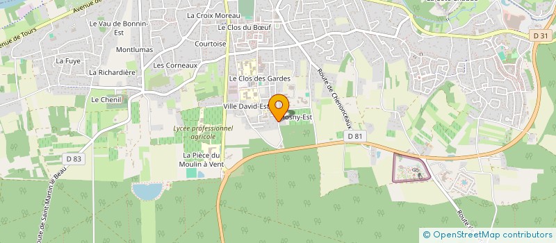 localisation de l'entreprise ASUNCENA  AMBOISE