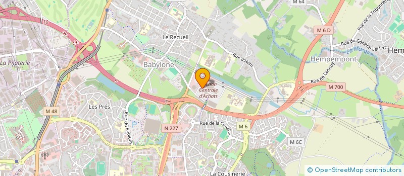 localisation de l'entreprise ASUPER 4 à VILLENEUVE-D'ASCQ