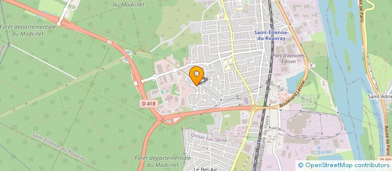 localisation de l'entreprise ASURAS SERVICES  SAINT-ETIENNE-DU-ROUVRAY