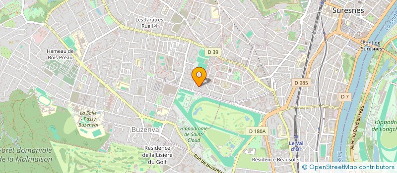 localisation de l'entreprise ASURDATA à RUEIL-MALMAISON