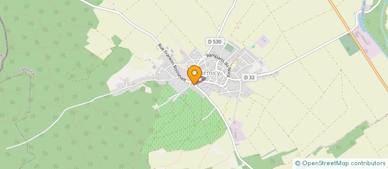 localisation de l'entreprise ASURG CONSULTING à CORMICY