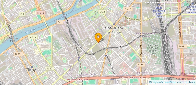 localisation de l'entreprise ASUTECH à LEVALLOIS-PERRET