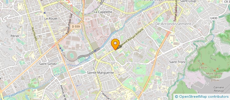 localisation de l'entreprise ASV à MARSEILLE