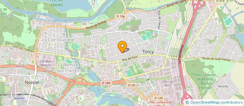 localisation de l'entreprise ASV IMMOBILIER  TORCY