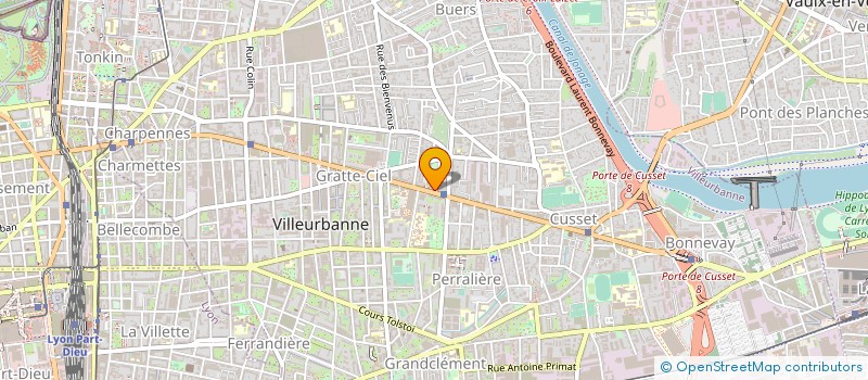 localisation de l'entreprise ASVEL VILLEURBANNE BASKET FEMININ  VILLEURBANNE