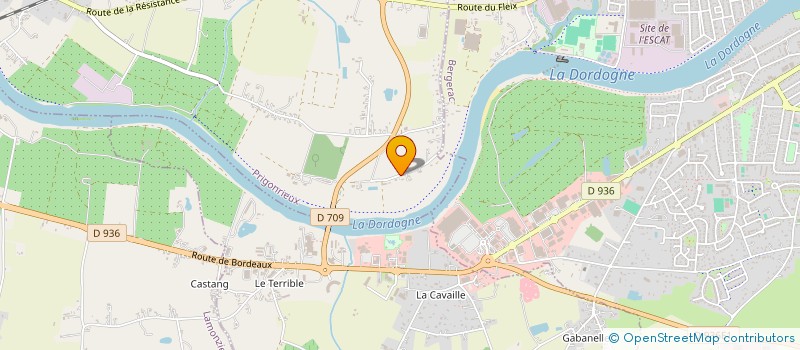 localisation de l'entreprise ASVF IMMOBILIER  PRIGONRIEUX