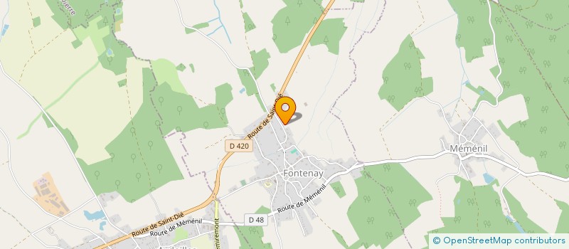 localisation de l'entreprise ASVJ INVEST à FONTENAY