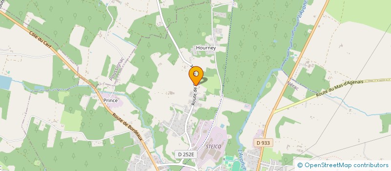 localisation de l'entreprise ASVL IMMOBILIER  CASTELJALOUX