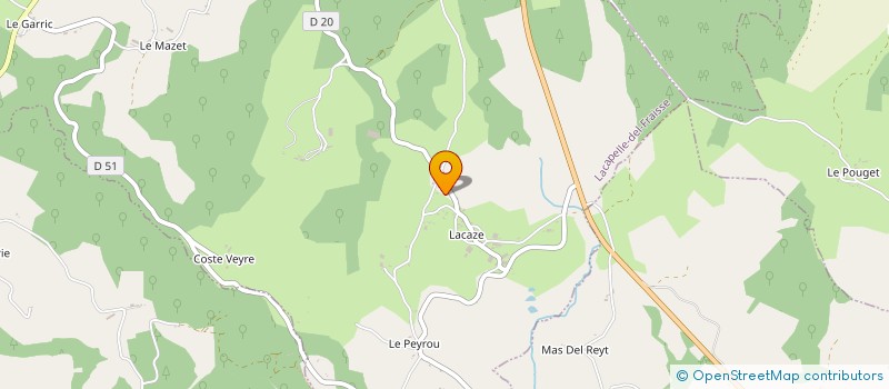 localisation de l'entreprise ASVOLT ASSO SPORT VALLEE D OLT à VIEILLEVIE
