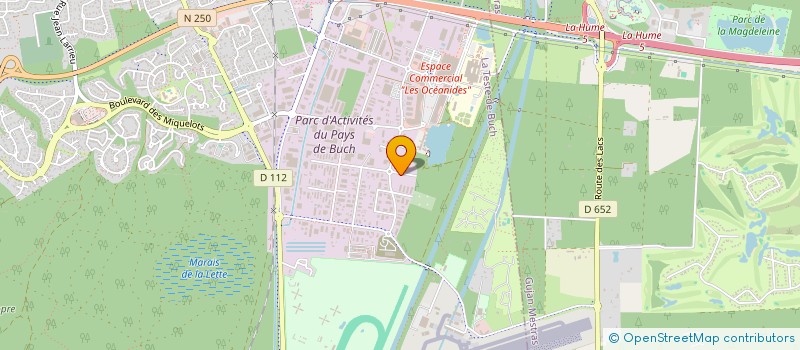 localisation de l'entreprise ASVT à LA TESTE-DE-BUCH