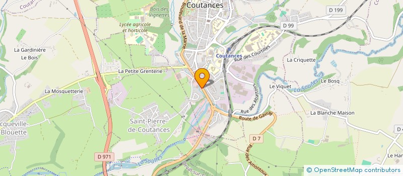 localisation de l'entreprise ASW CYRILLE  RENNES