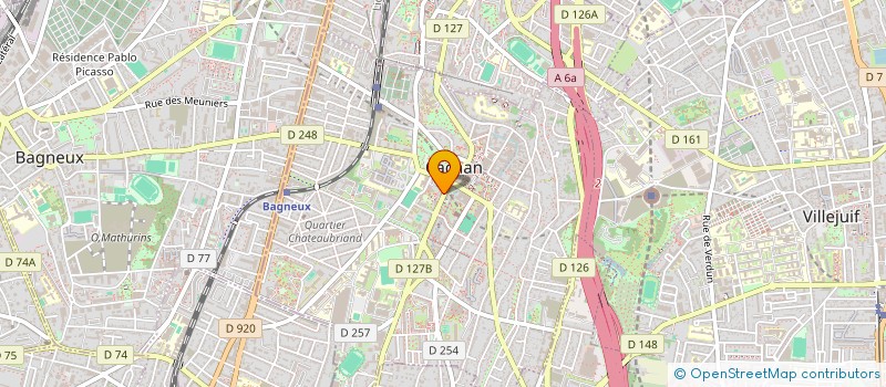 localisation de l'entreprise ASWANMUSIC à CACHAN