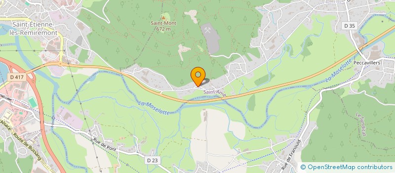 localisation de l'entreprise ASX  SAINT-AME