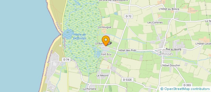 localisation de l'entreprise ASX HOLDING  GEFFOSSES