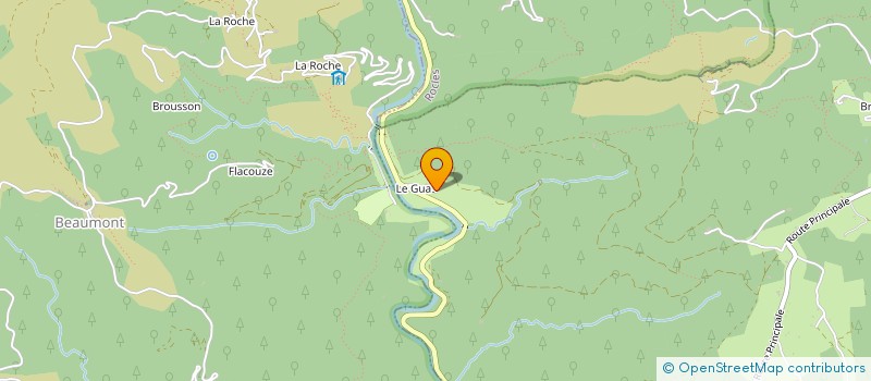 localisation de l'entreprise ASY  LAURAC-EN-VIVARAIS