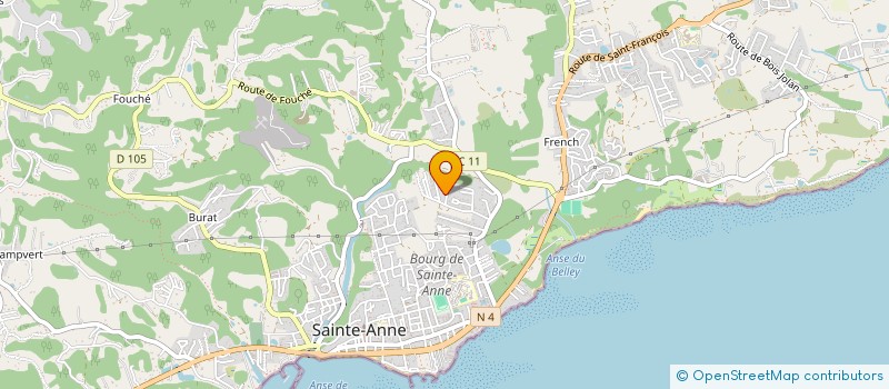 localisation de l'entreprise ASY CONSEIL à SAINTE-ANNE