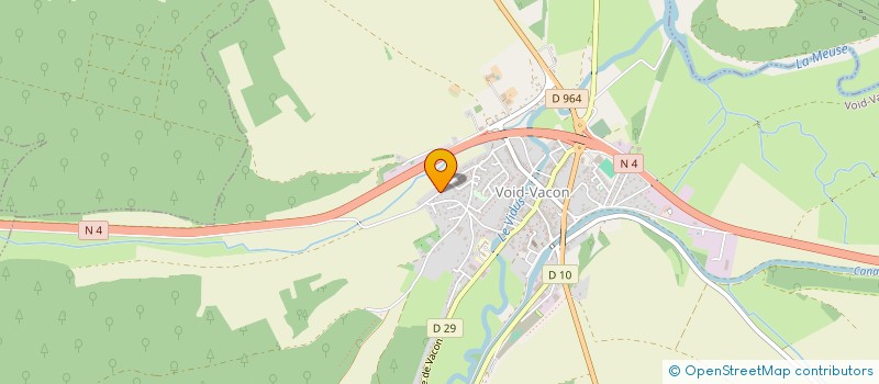 localisation de l'entreprise ASY EURL  VOID-VACON