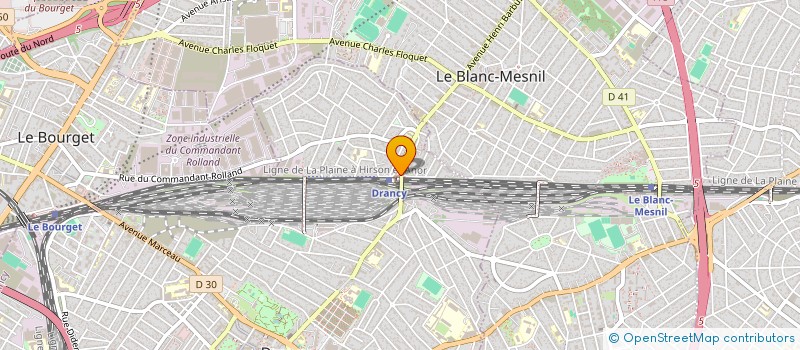 localisation de l'entreprise ASY SERVICES à DRANCY