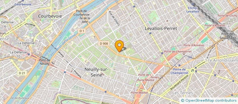 localisation de l'entreprise ASYA PARIS à NEUILLY-SUR-SEINE