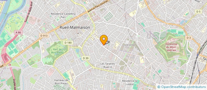 localisation de l'entreprise ASYATZ IT CONSULTING à RUEIL-MALMAISON