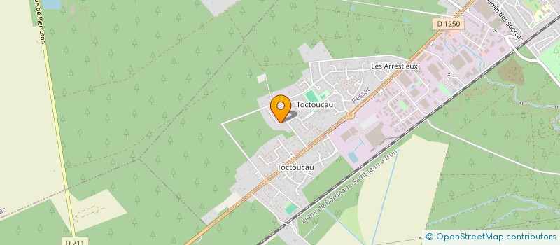 localisation de l'entreprise ASYF  PESSAC