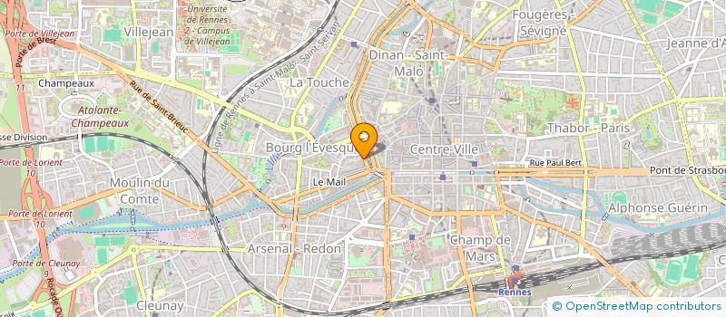 localisation de l'entreprise ASYLUM à RENNES