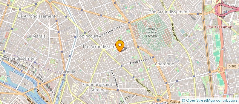 localisation de l'entreprise ASYMETRIC SOUNDS  PARIS