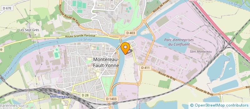localisation de l'entreprise ASYMETRIO à SAINT-OUEN-SUR-SEINE