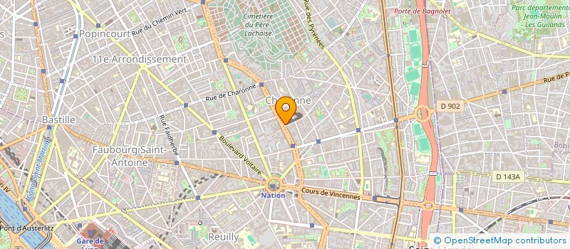 localisation de l'entreprise ASYMMETRIC MILLS  PARIS