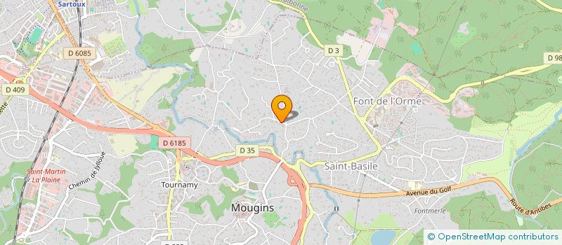 localisation de l'entreprise ASYMPTOTE ARCHITECTURE à MOUGINS
