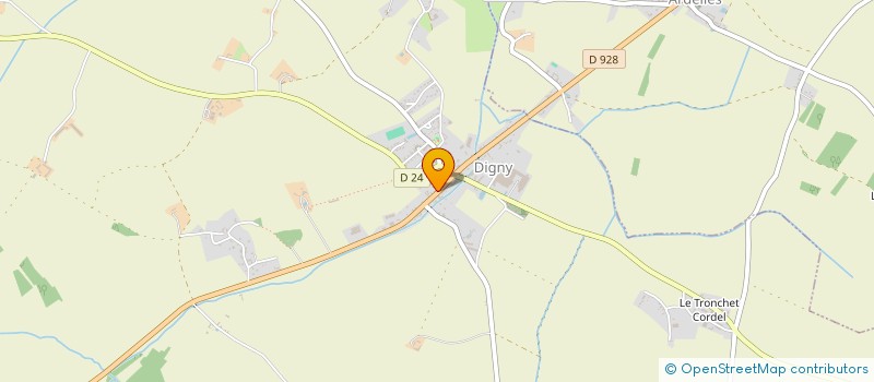 localisation de l'entreprise ASYNCHRONOUS à DIGNY