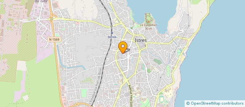 localisation de l'entreprise ASYNEO à ISTRES