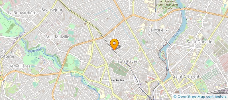 localisation de l'entreprise AT 2000 à NANTES