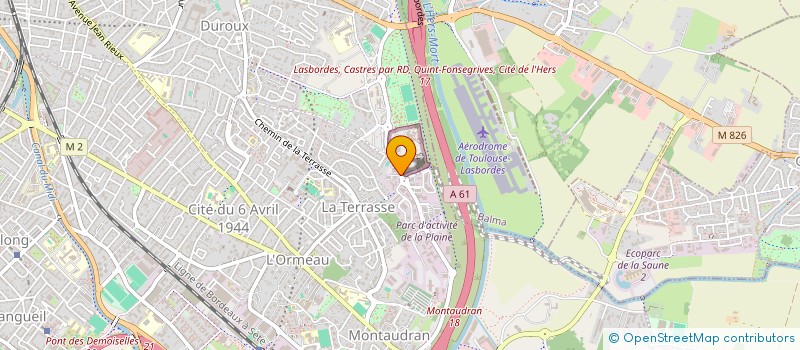 localisation de l'entreprise AT 31 à TOULOUSE
