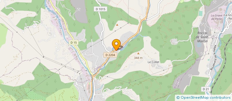 localisation de l'entreprise AT à BLAUSASC