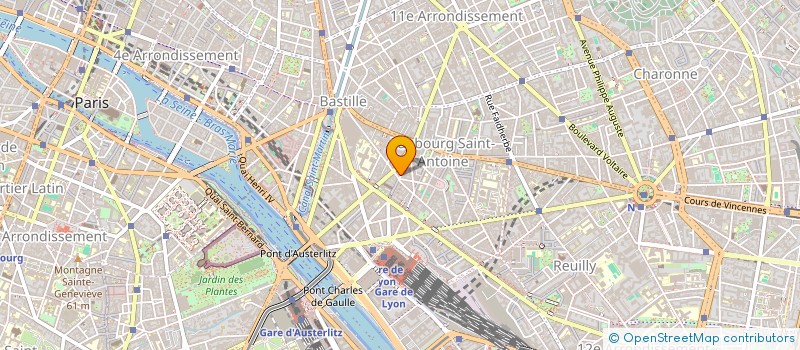 localisation de l'entreprise AT.AR.CRE à PARIS