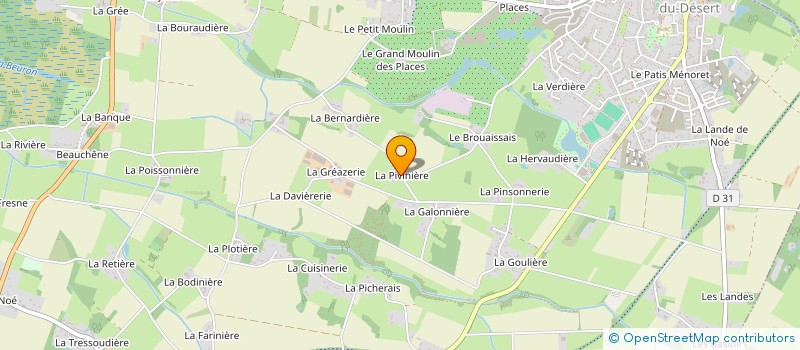 localisation de l'entreprise AT.B.COM à SAINT-MARS-DU-DESERT