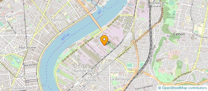 localisation de l'entreprise AT BORDELAIS CONSTRUCT ELECTR à BORDEAUX