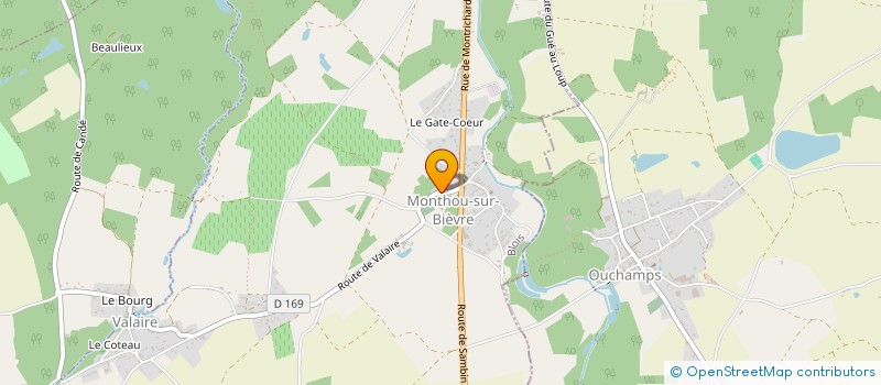 localisation de l'entreprise AT CARRE  LE CONTROIS-EN-SOLOGNE