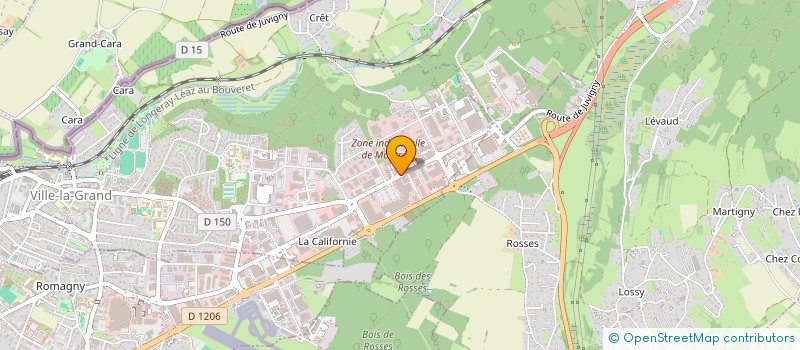 localisation de l'entreprise AT CARRELAGES  VILLE-LA-GRAND