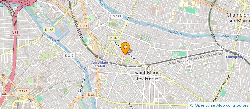 localisation de l'entreprise AT CONCEPT  SAINT-MAUR-DES-FOSSES